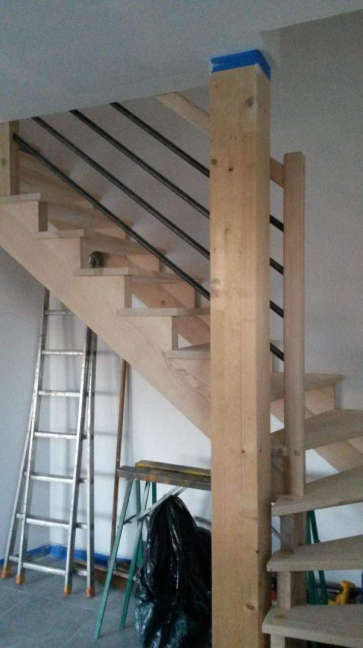 Fabrication d'escalier sur mesure Alixan