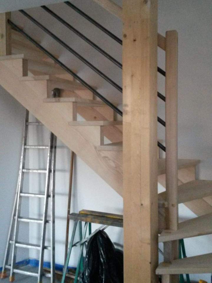 Fabrication d'escalier sur mesure Alixan