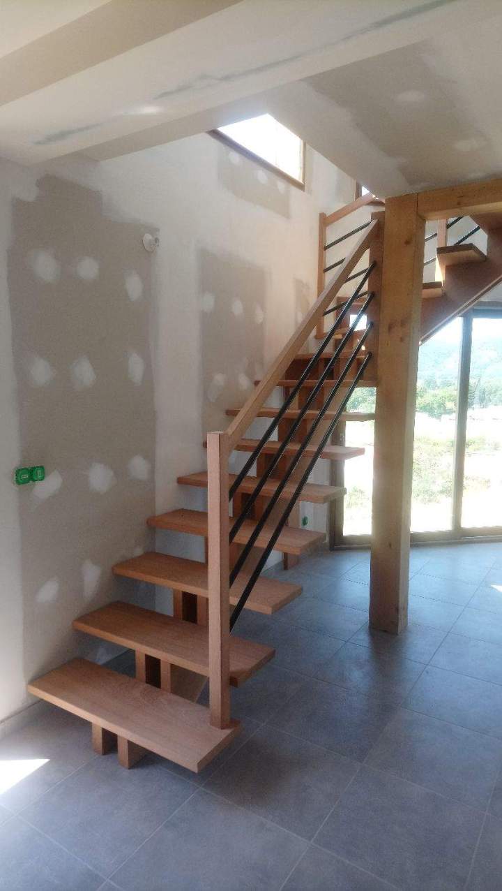 Fabrication d'escalier sur mesure Alixan